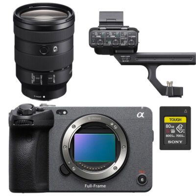 Sony FX3 Comes with: Two batteries, two cards, charger and tripod (if required)