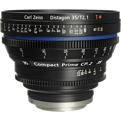 ZEISS Compact Prime CP.2 35mm/T2.1 Cine Lens (EF Mount)