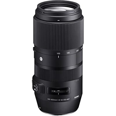 Sigma 729954 100-400mm f/5-6.3 DG OS HSM Contemporary Lens for Canon DSLR