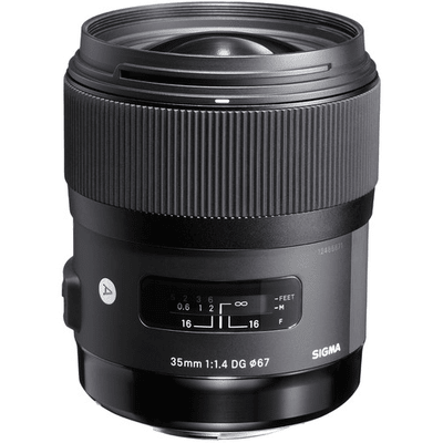 Sigma 35mm F/1.4 DG HSM Art Lens for Canon DSLR Cameras