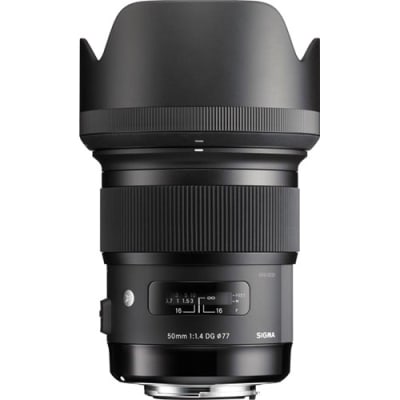 Sigma 50mm F/1.4 DG HSM Art Lens for Canon DSLR Cameras